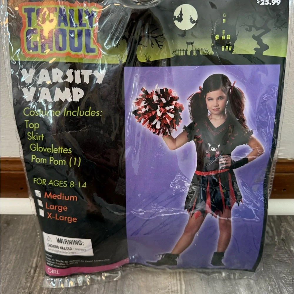 Varsity Vamp Halloween Costume for Kids‎